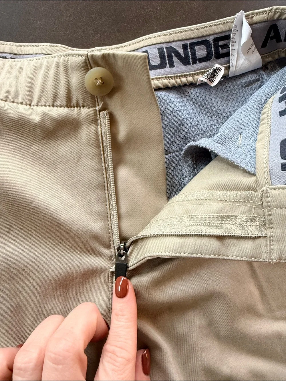 Youth Classic Tan Chino Shorts- quick dry
